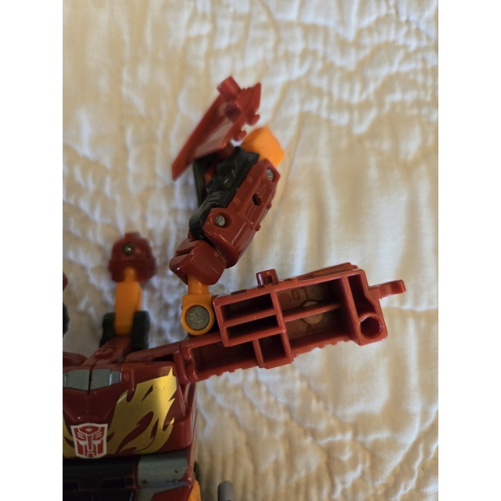 Transformers Rodimus Fire Design Red Action Figure Vehicle Unicorn Loose - Picture 12 of 13